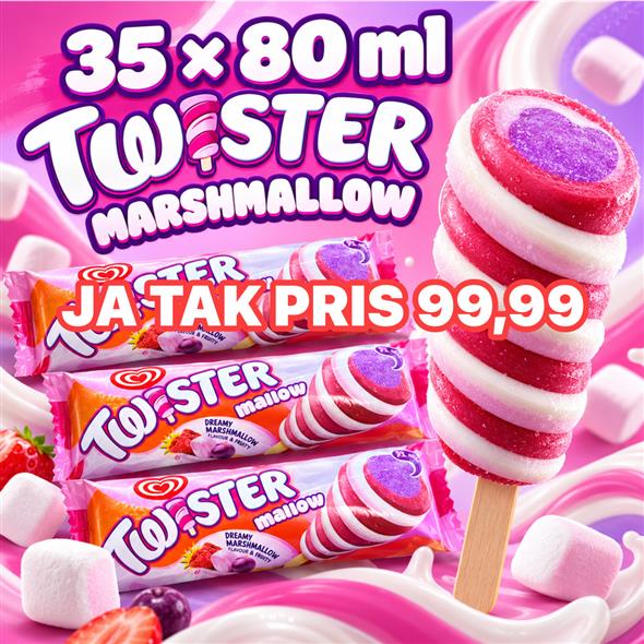 Twister Mallow 35 x 80 ml